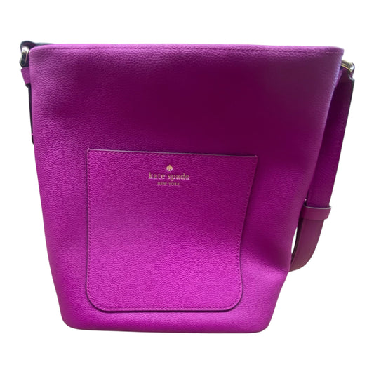 Handbag Designer By Kate Spade In Purple, Size:Medium