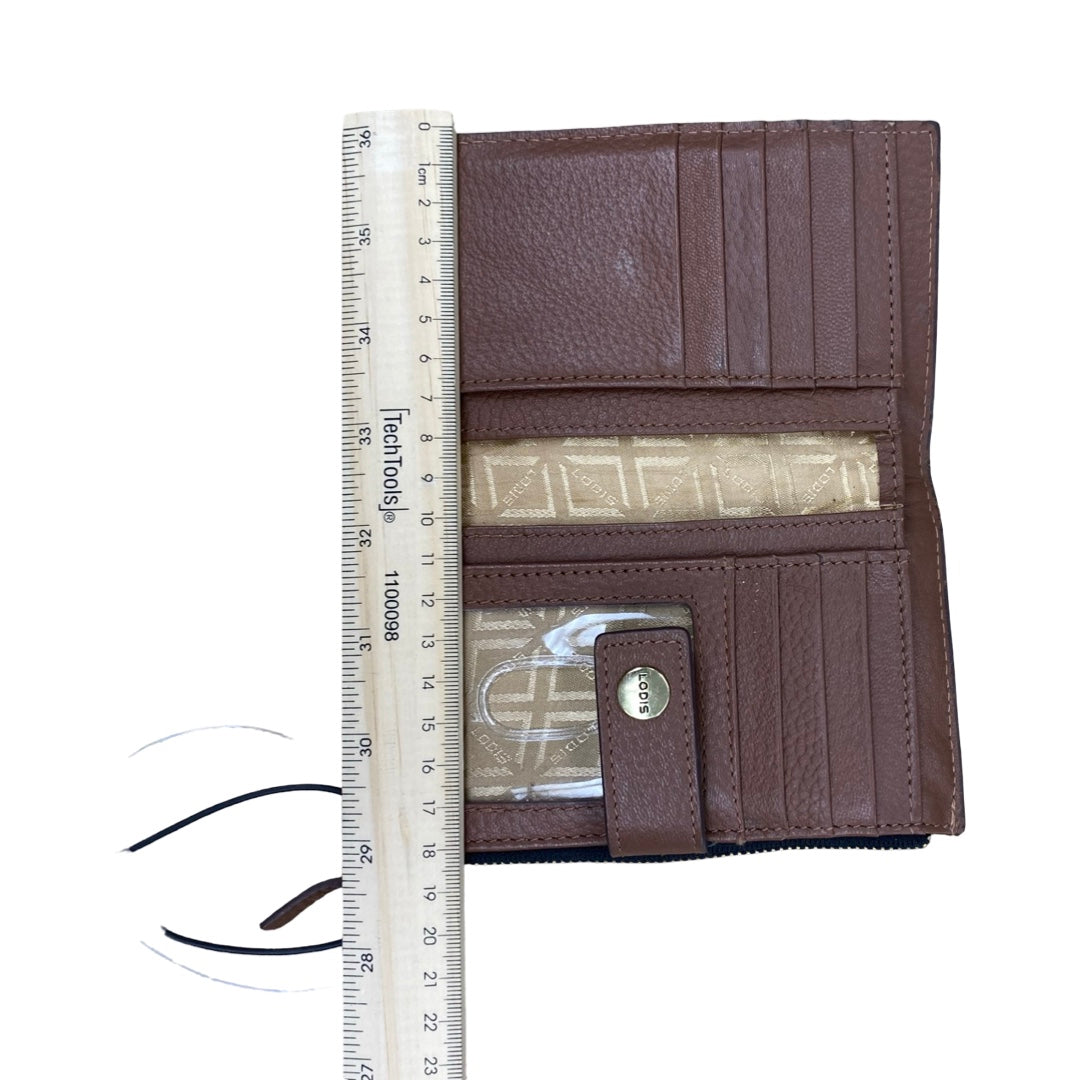 Wallet By Lodis In Brown, Size:Medium