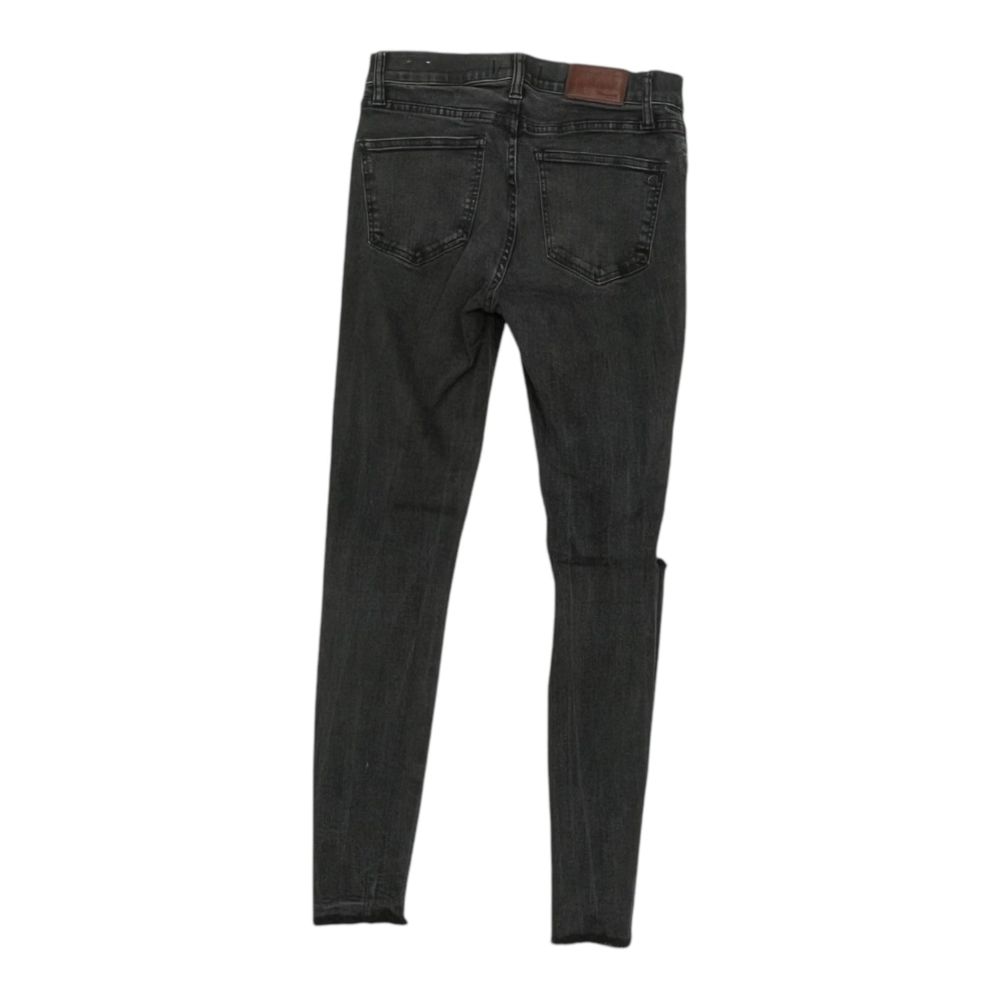 Jeans Skinny By Madewell In Black Denim, Size:6