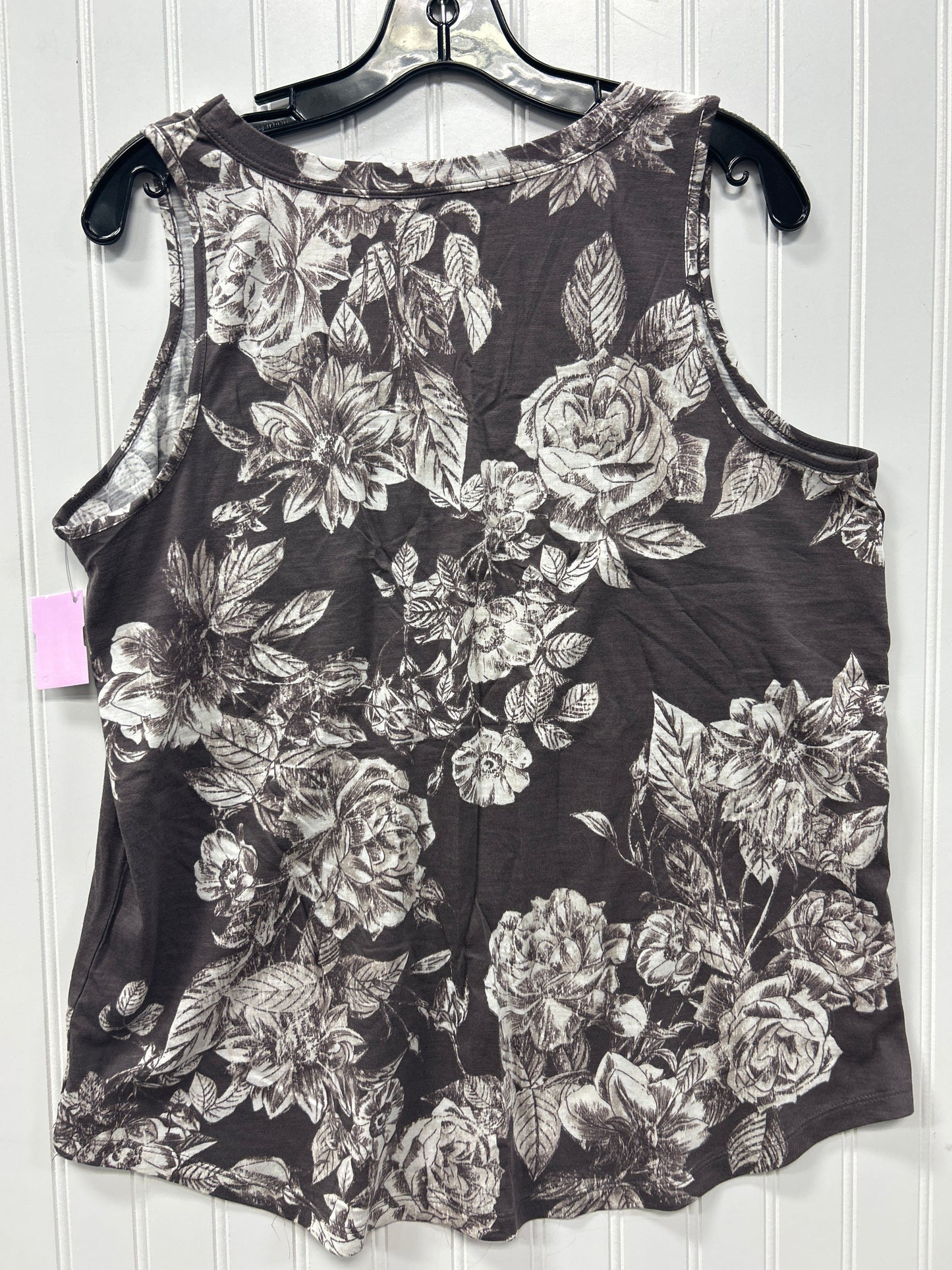 Top Sleeveless By Maurices In Grey, Size:Xl