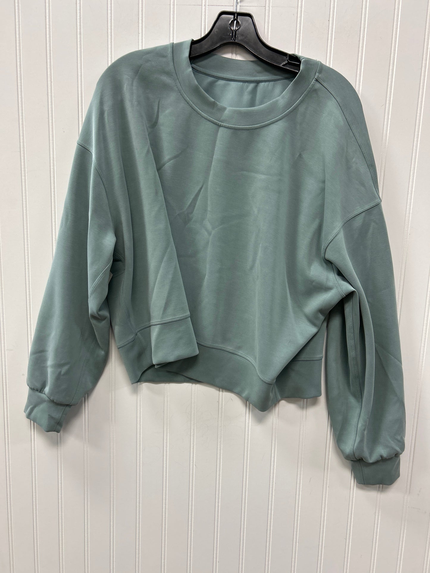 Sweatshirt Crewneck By Lululemon In Green, Size:8