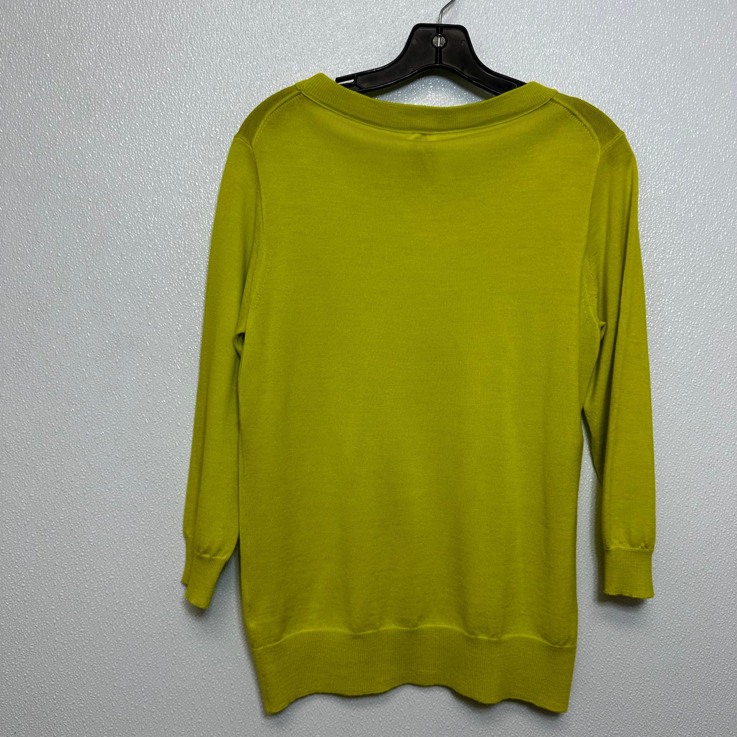 Top Long Sleeve By J Crew O In Yellow, Size: M