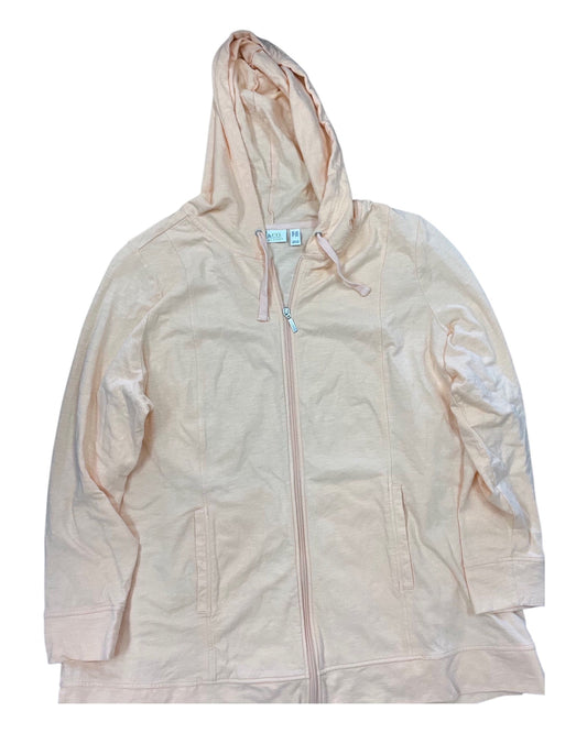 Jacket Other By D&Co. In Peach, Size:2X
