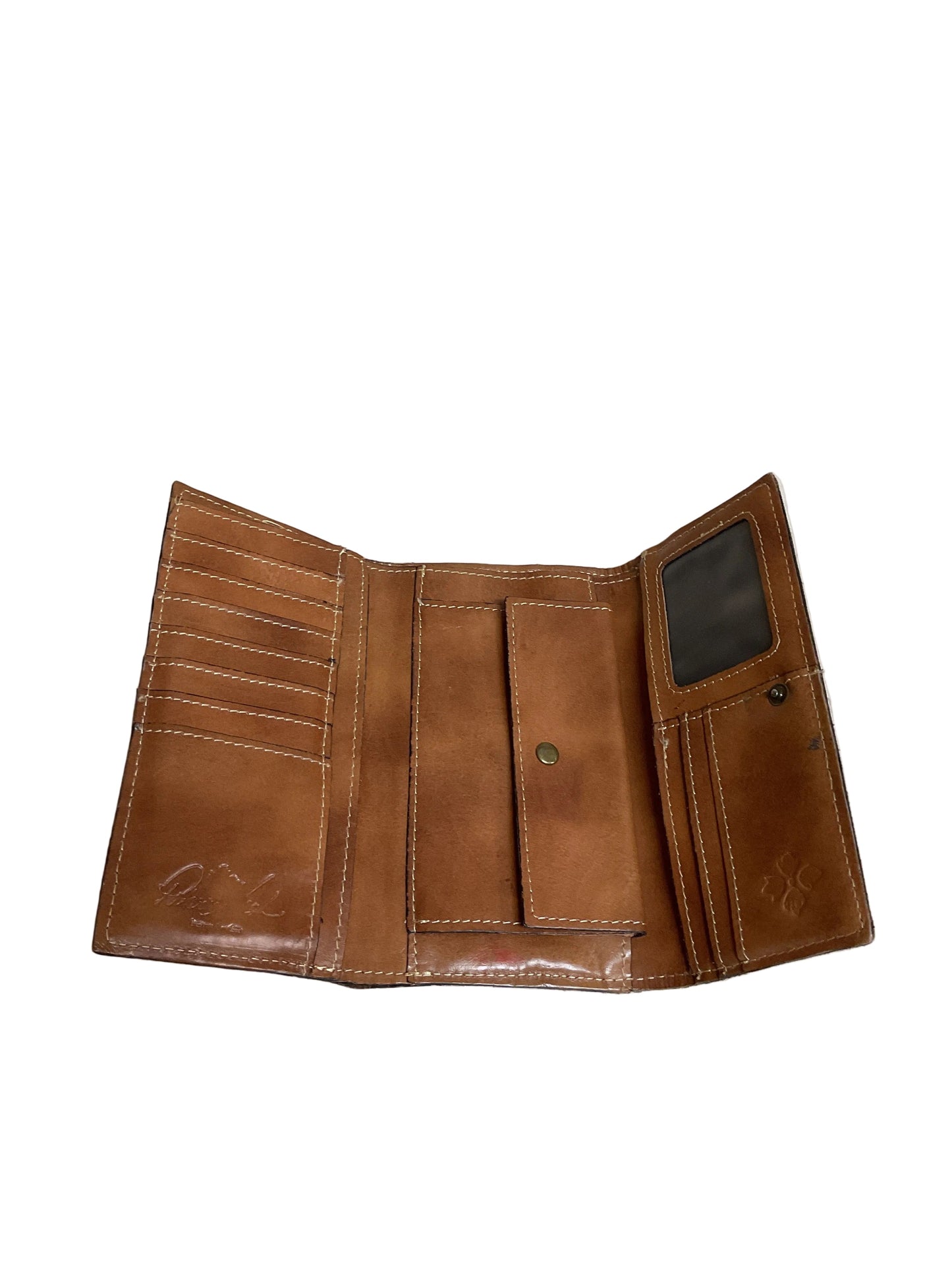 Wallet Designer By Patricia Nash In Brown, Size:Medium