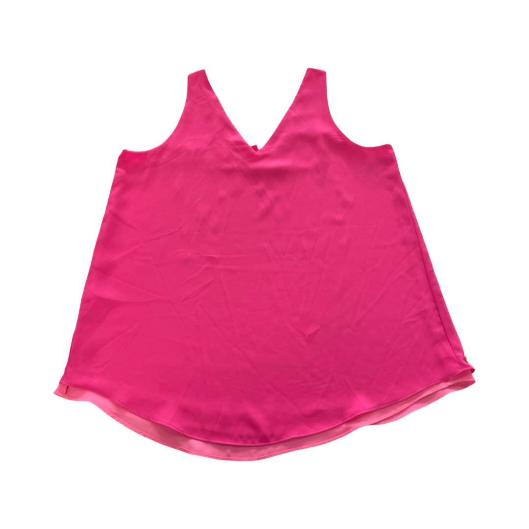 Top Sleeveless Designer By Lilly Pulitzer In Pink, Size:M
