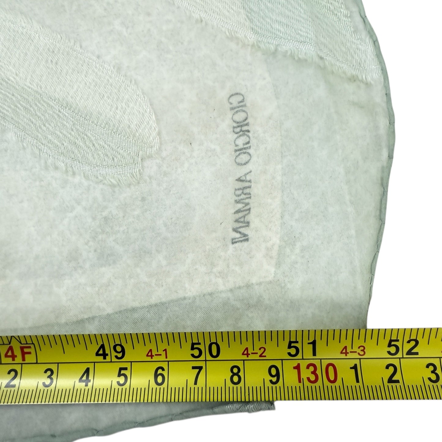 Sheer Silk Square Scarf Luxury Designer By Giorgio Armani