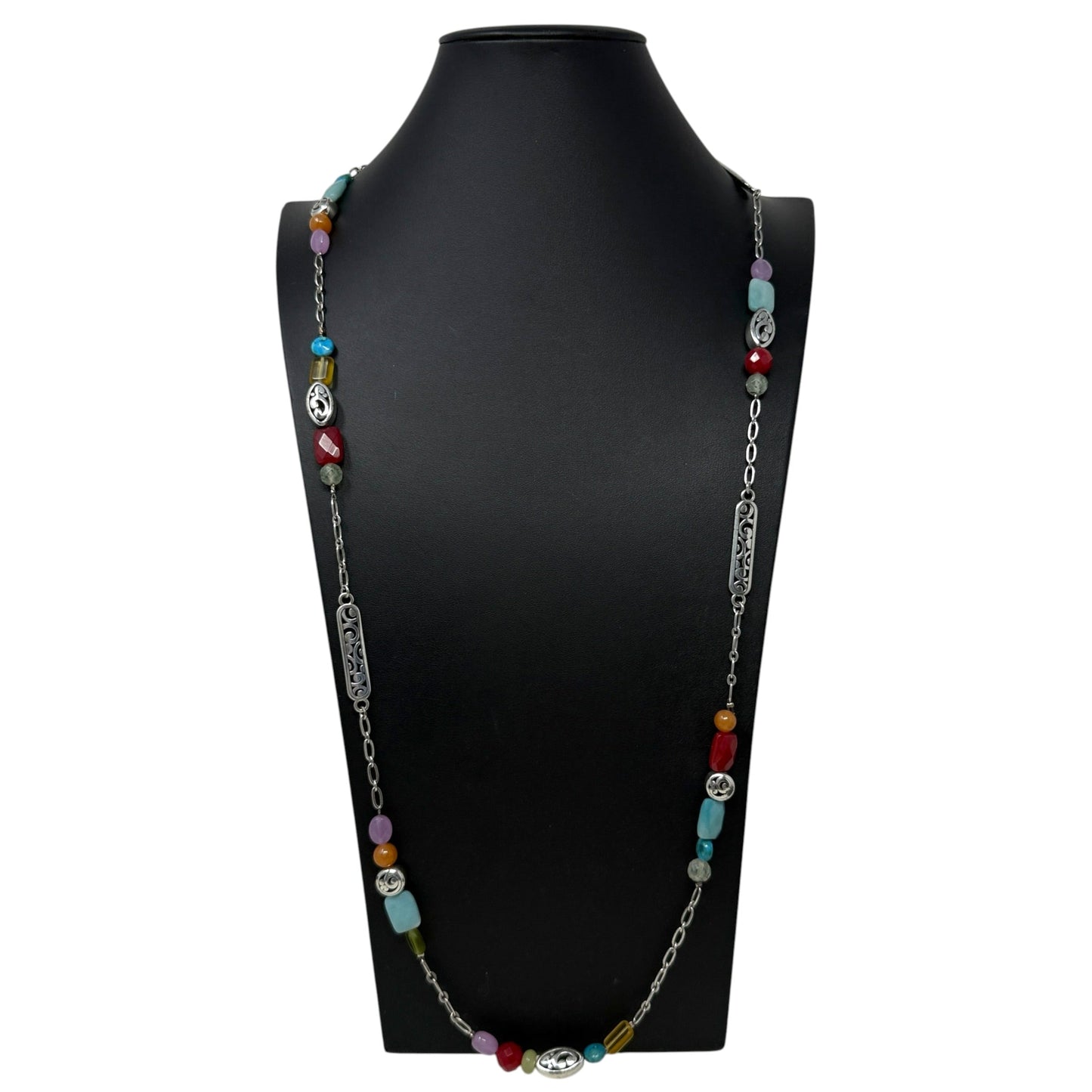 Beaded Station Necklace By Brighton
