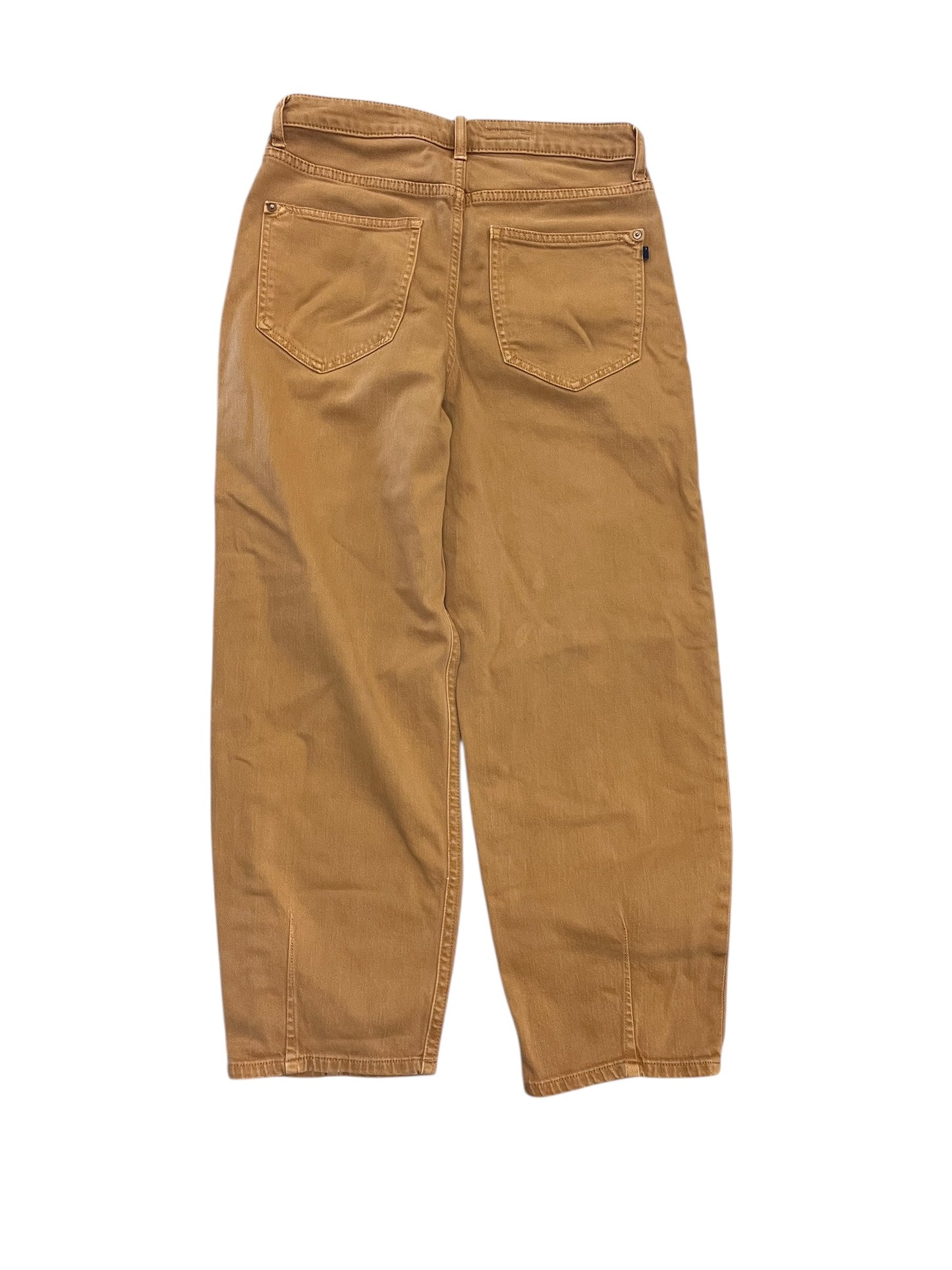 Jeans Wide Leg By Pilcro In Brown, Size:6