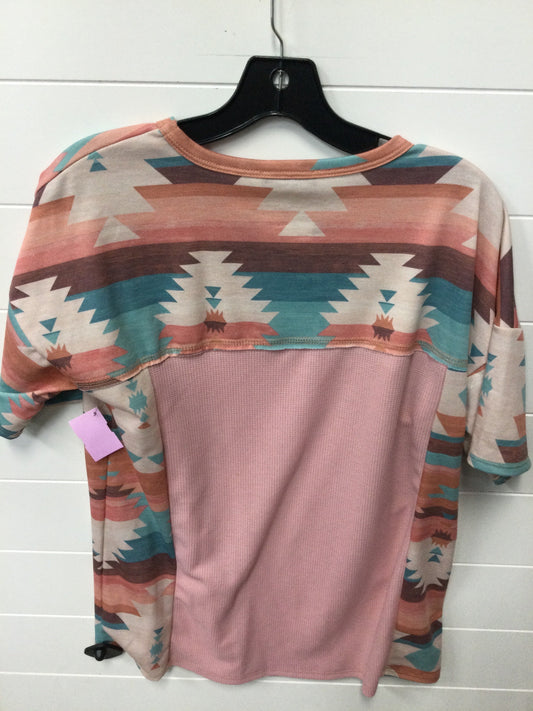 Top Ss By Clothes Mentor In Pink, Size:M