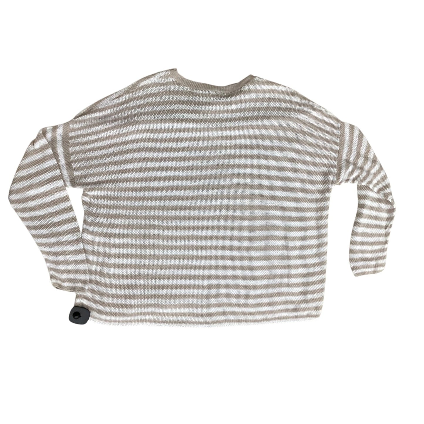 Sweater By Eileen Fisher In Striped Pattern, Size:Xl
