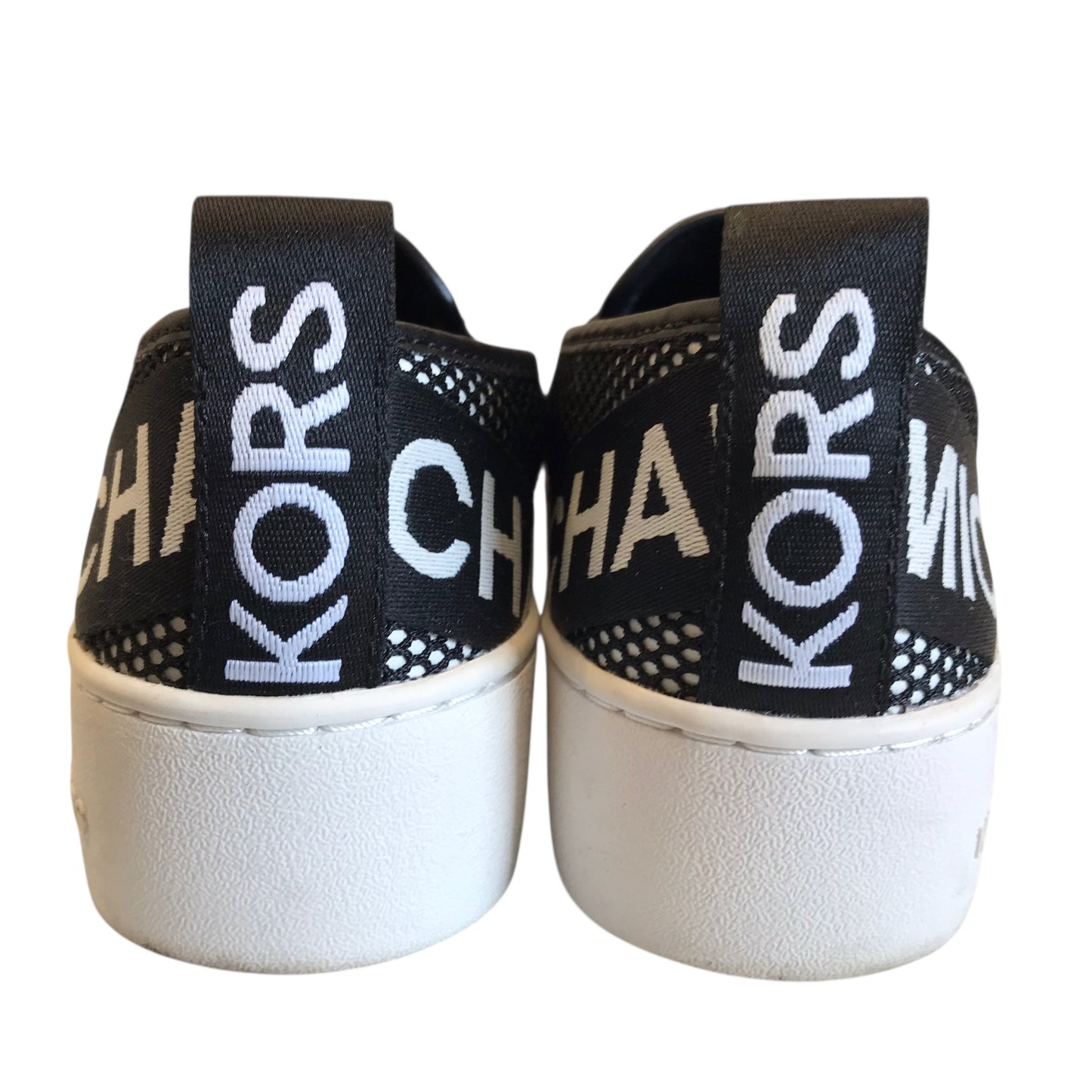 Shoes Designer By Michael Kors In Black & White, Size:6