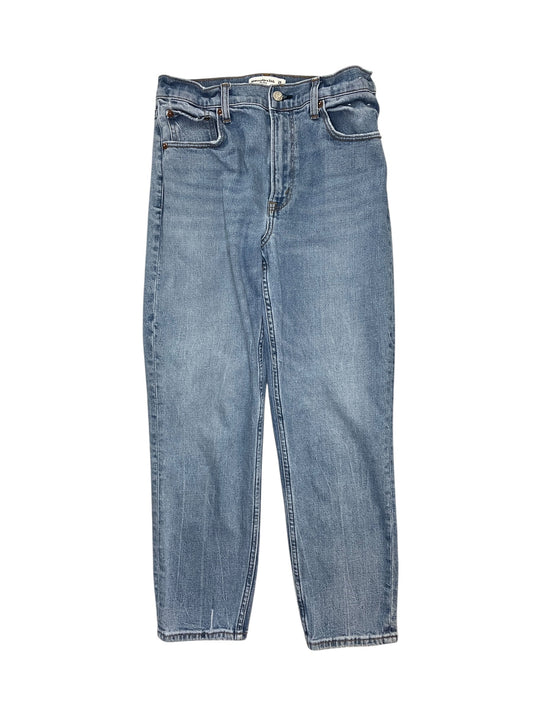 Jeans Boyfriend By Abercrombie And Fitch In Blue Denim, Size:6
