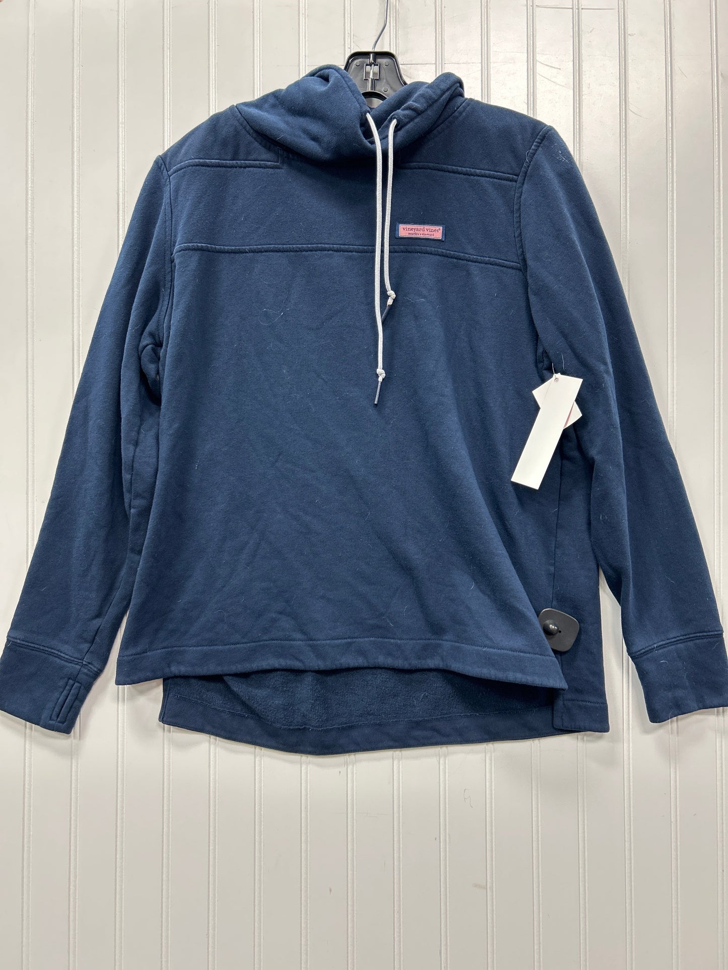 Sweatshirt Collar By Vineyard Vines In Navy, Size:M