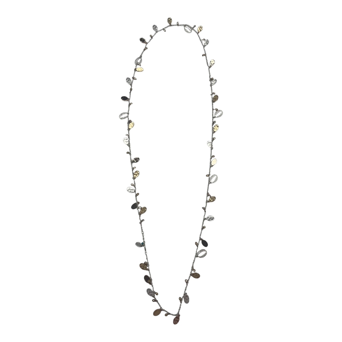 Necklace Chain By Nine West In Silver