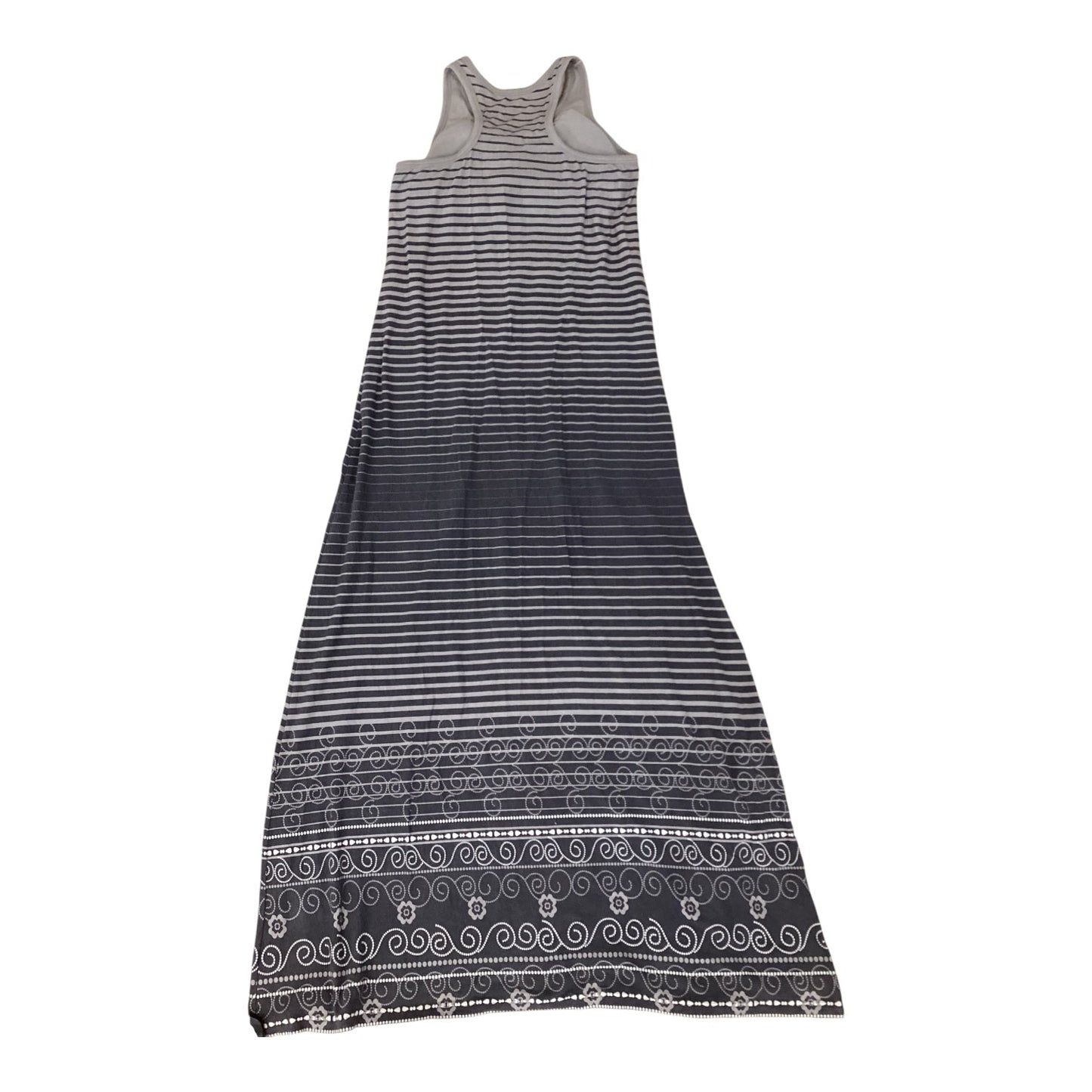 Athletic Dress By Athleta In Grey & White, Size:S