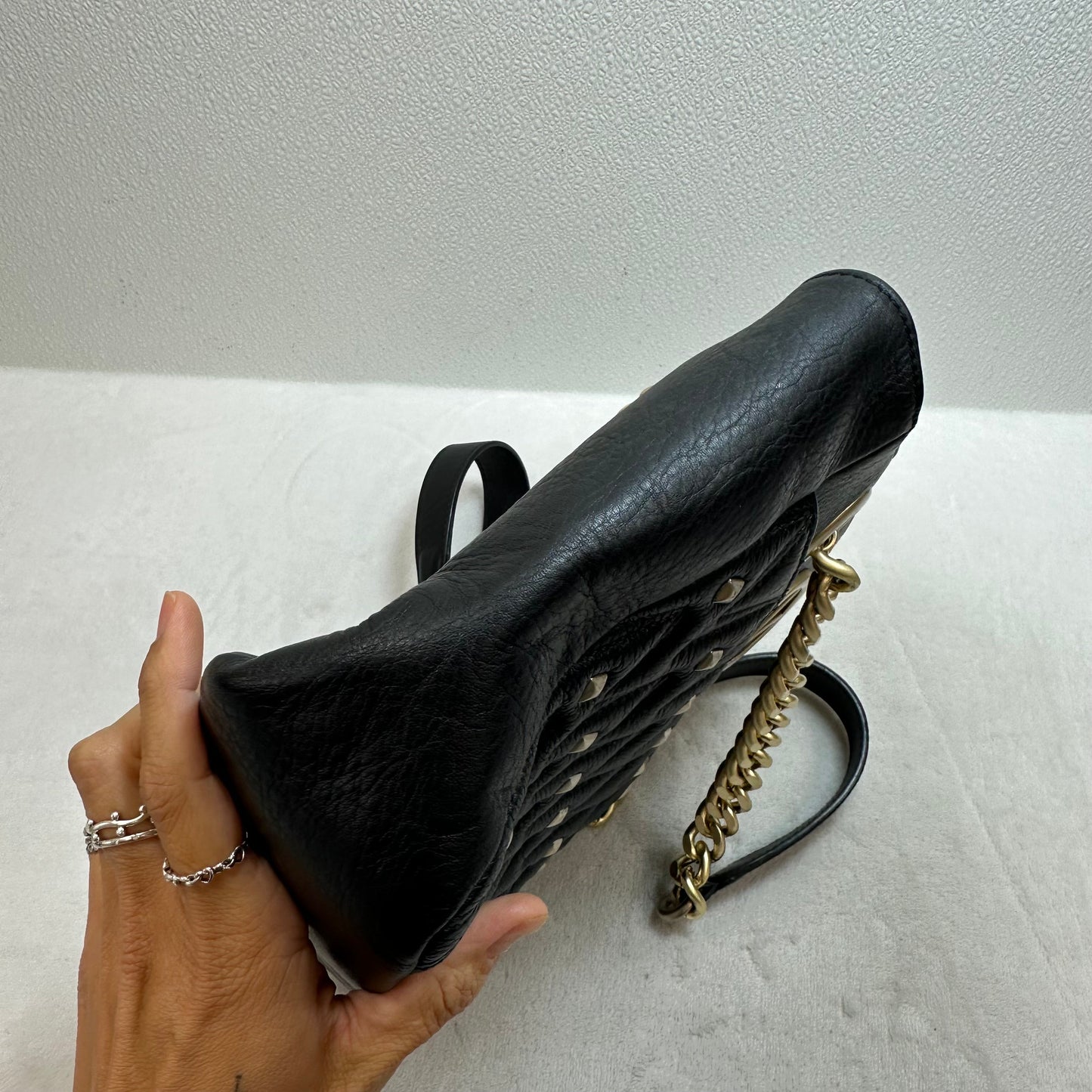 Handbag Designer By Valentino-mario, Size: Small