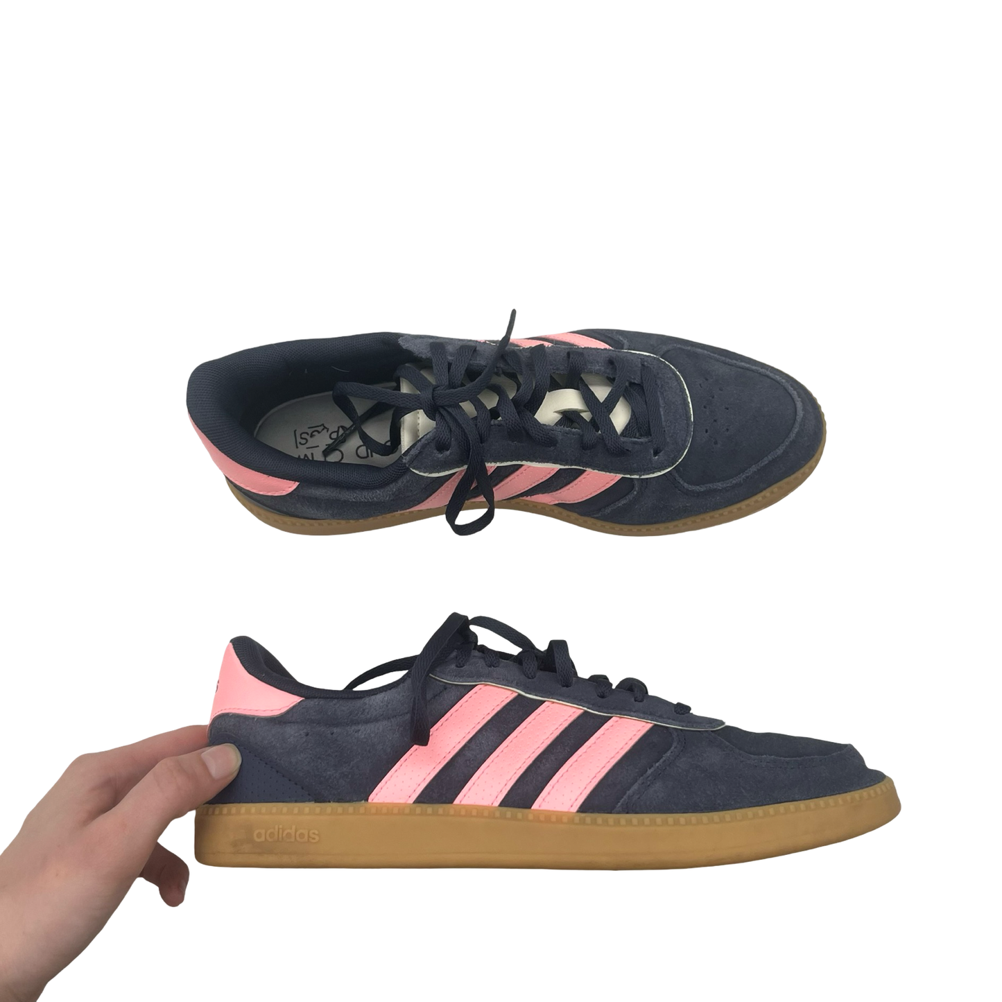 Shoes Sneakers By Adidas In Blue & Pink, Size:8.5