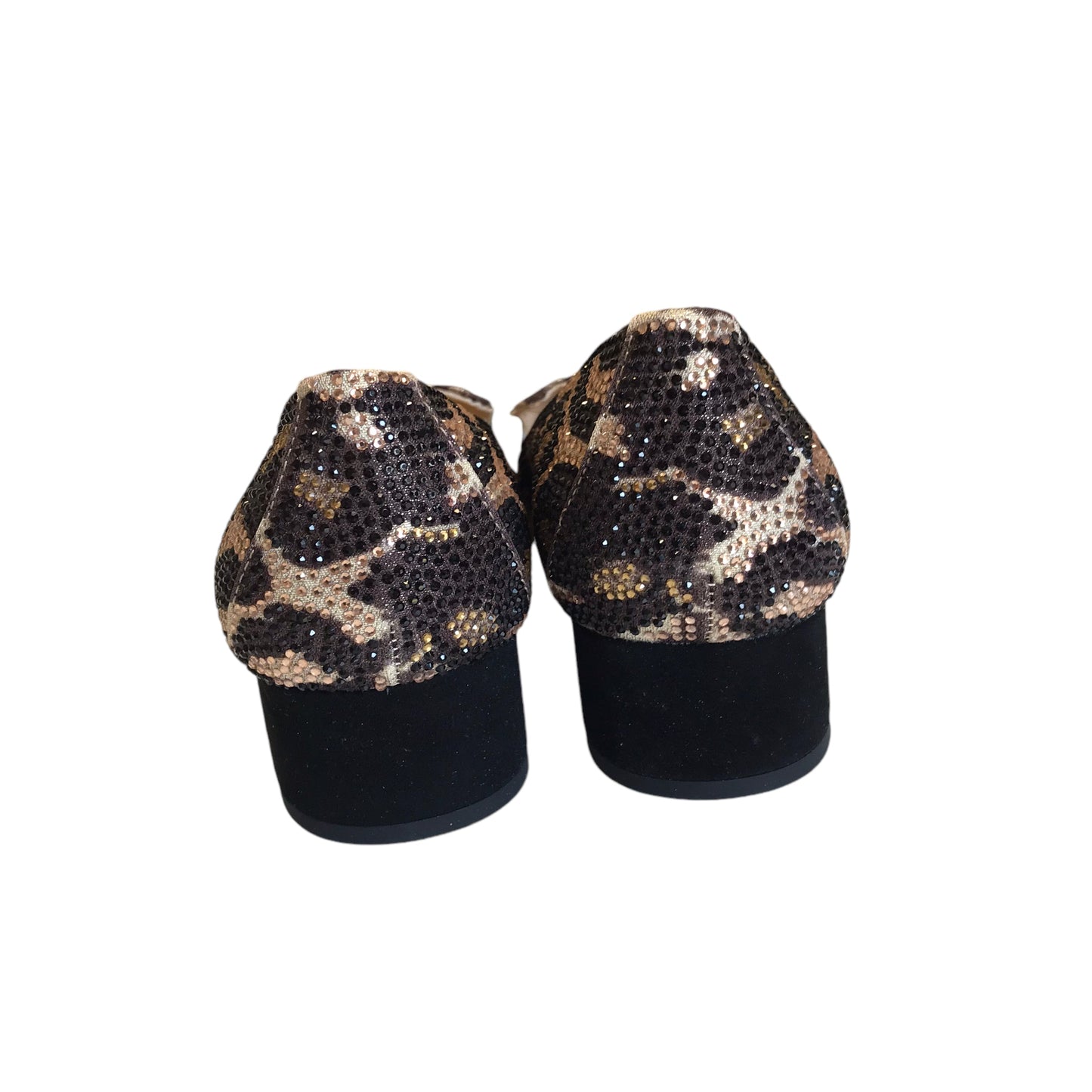 Shoes Heels Kitten By Alex Marie In Animal Print, Size:8