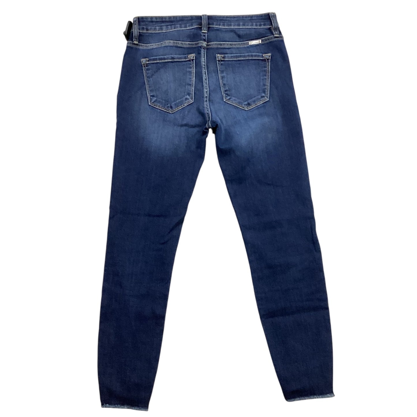 Jeans Straight By Kancan In Blue Denim, Size:6