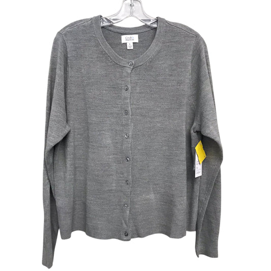 Sweater Cardigan By Croft And Barrow In Animal Print, Size:L