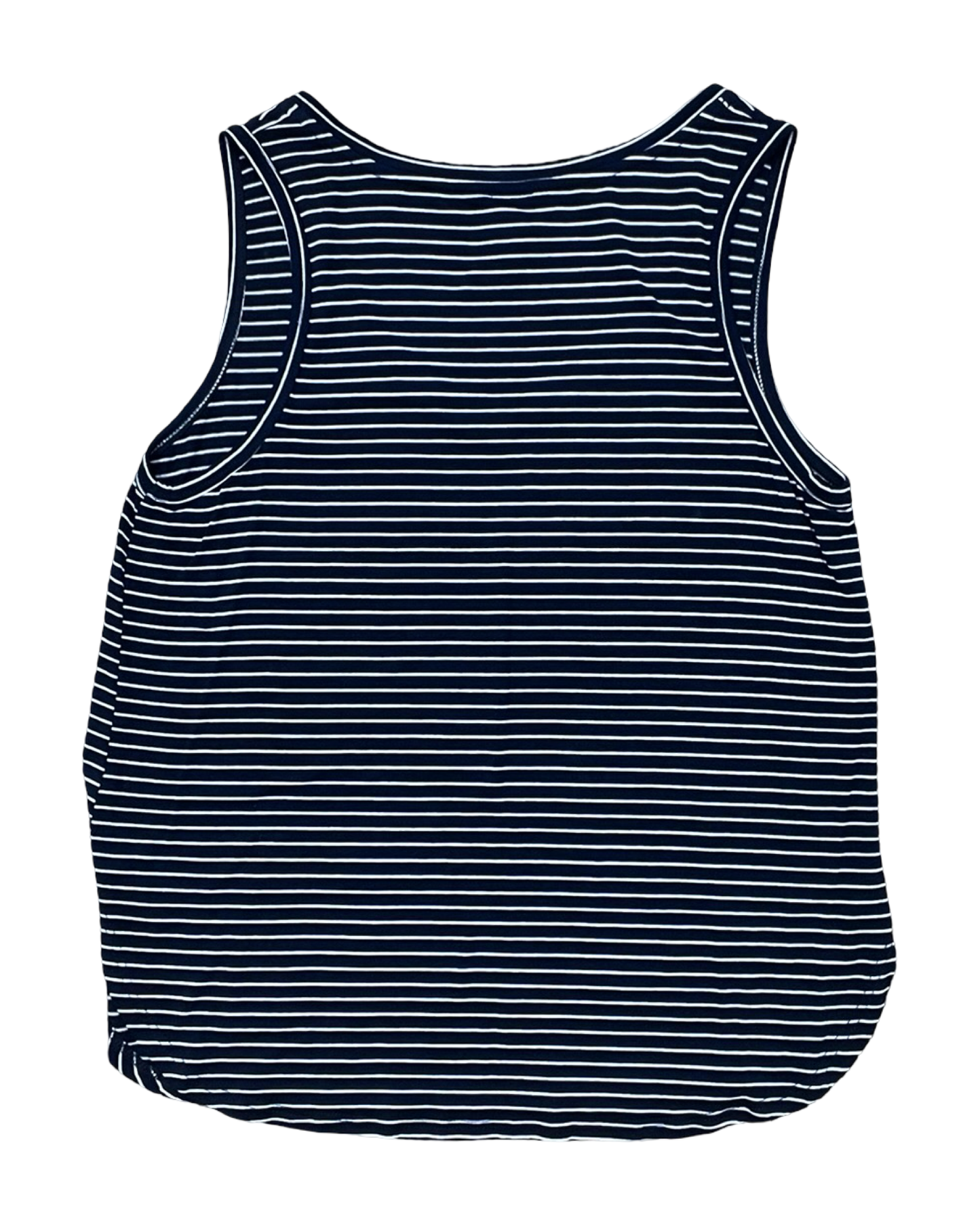 Top Sleeveless By Clothes Mentor In Blue & White, Size:M