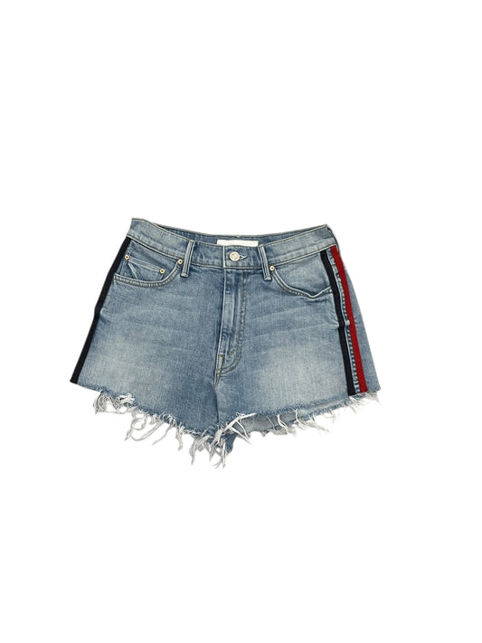 Shorts By Mother In Blue Denim, Size:0