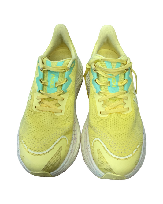 Shoes Athletic By Hoka In Yellow, Size:9.5