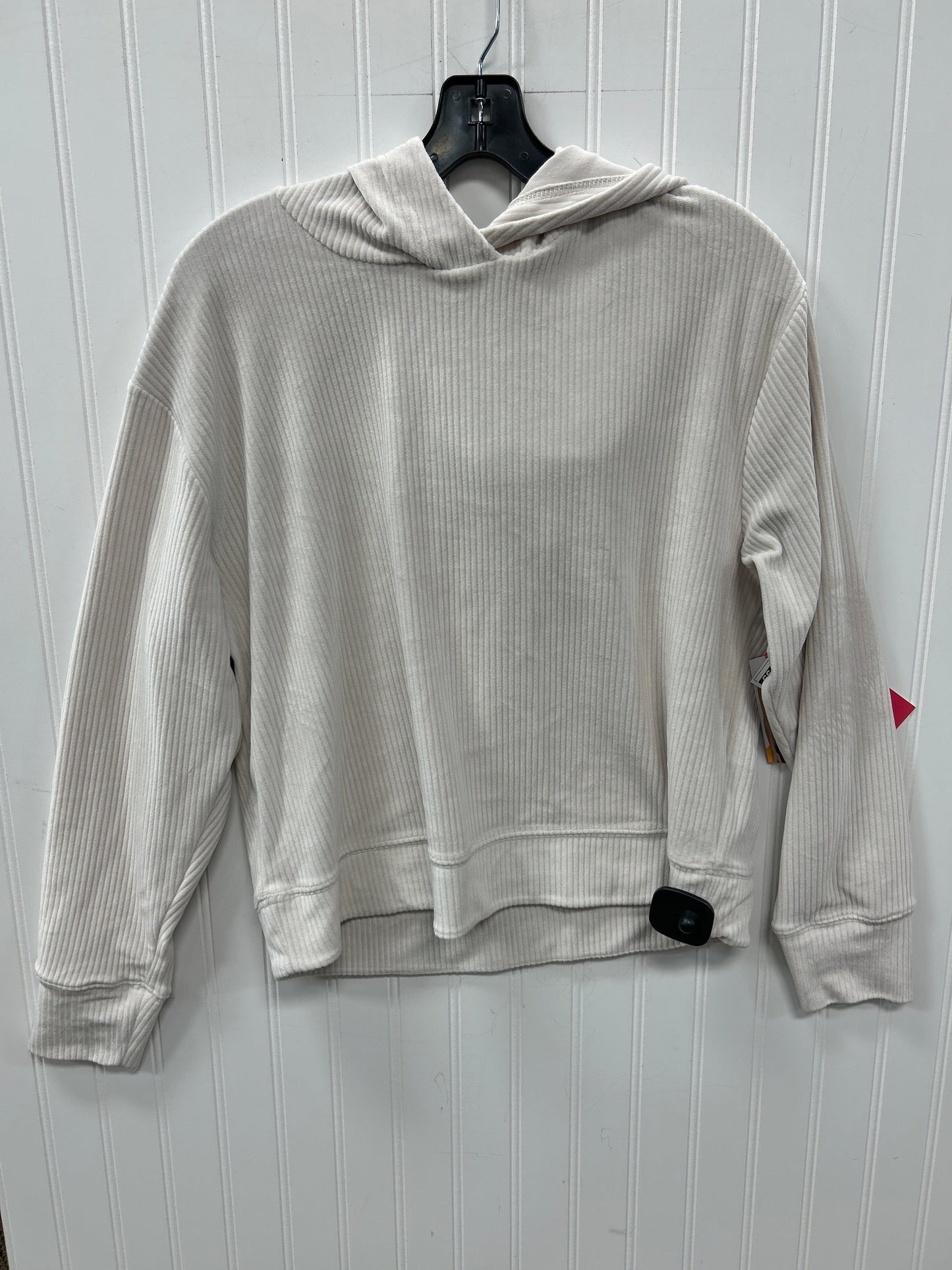Athletic Top Ls Hoodie By Avia In Tan, Size:S