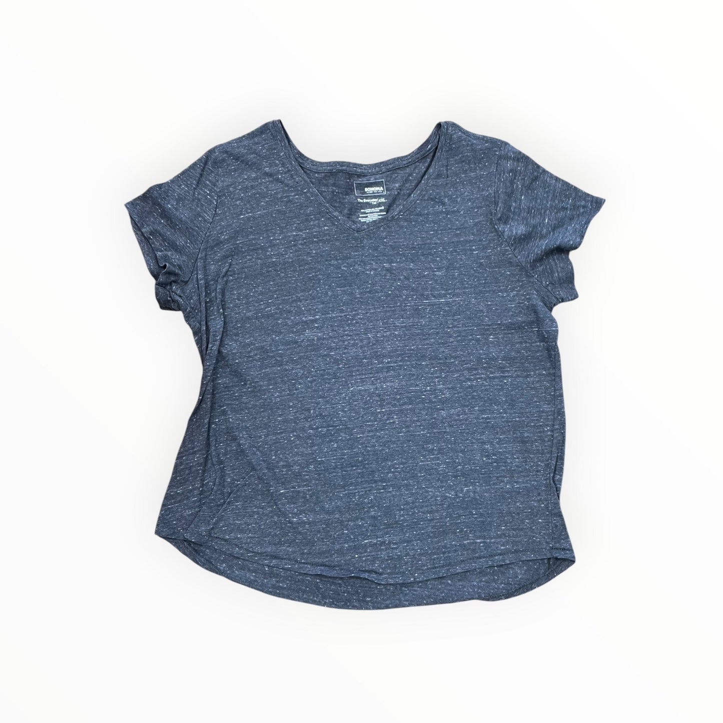 Top Ss Basic By Sonoma In Grey, Size:1X