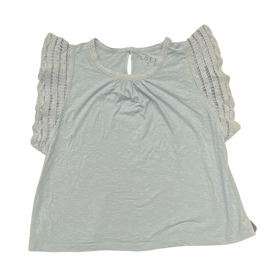 Top Sleeveless By Loft In Blue, Size:M