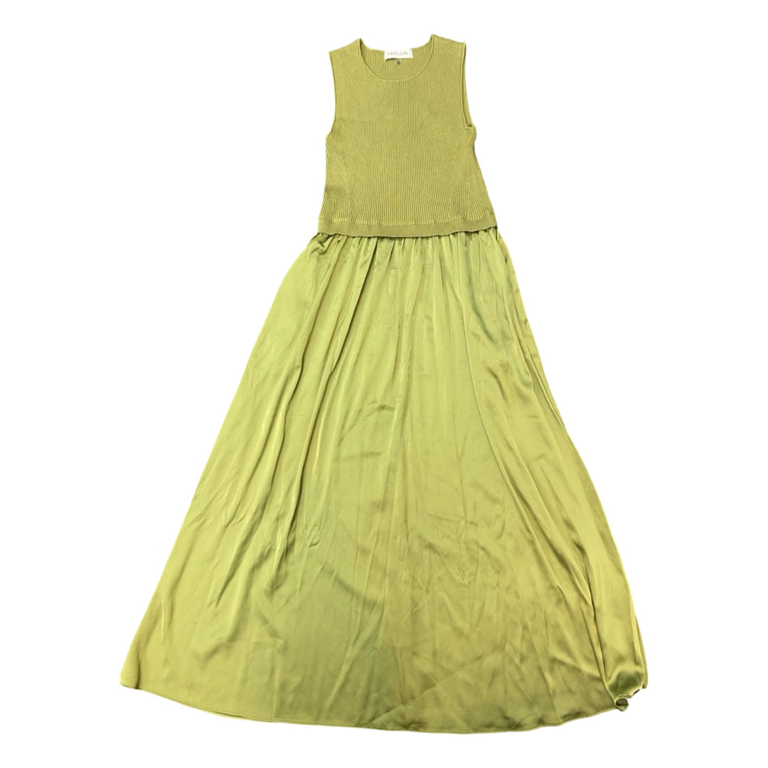 Dress Party Long By Taylor In Green, Size:1X