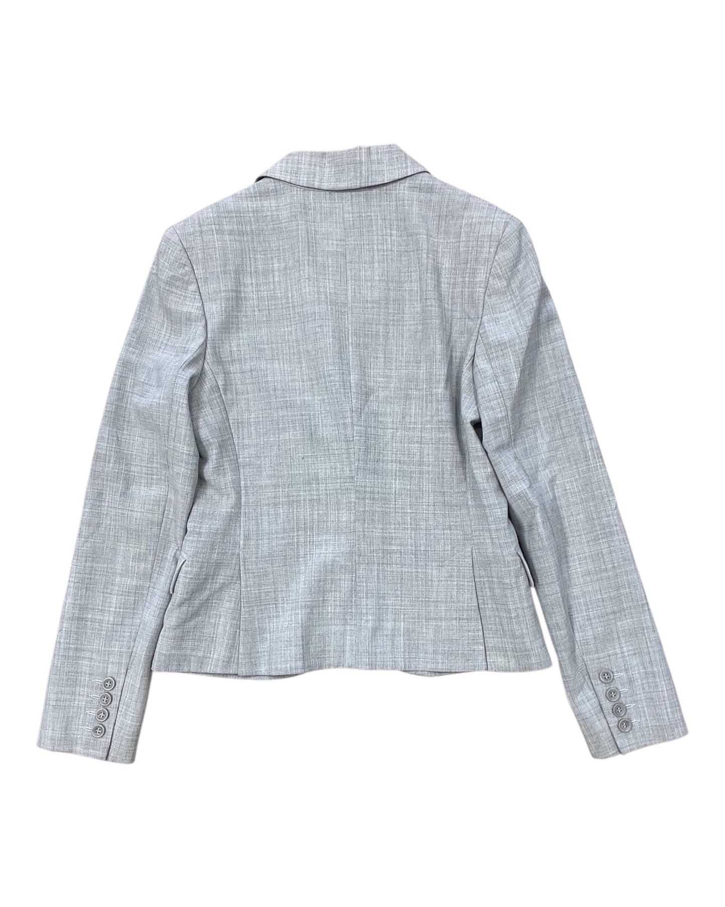 Blazer By Express Design Studio In Grey, Size:6