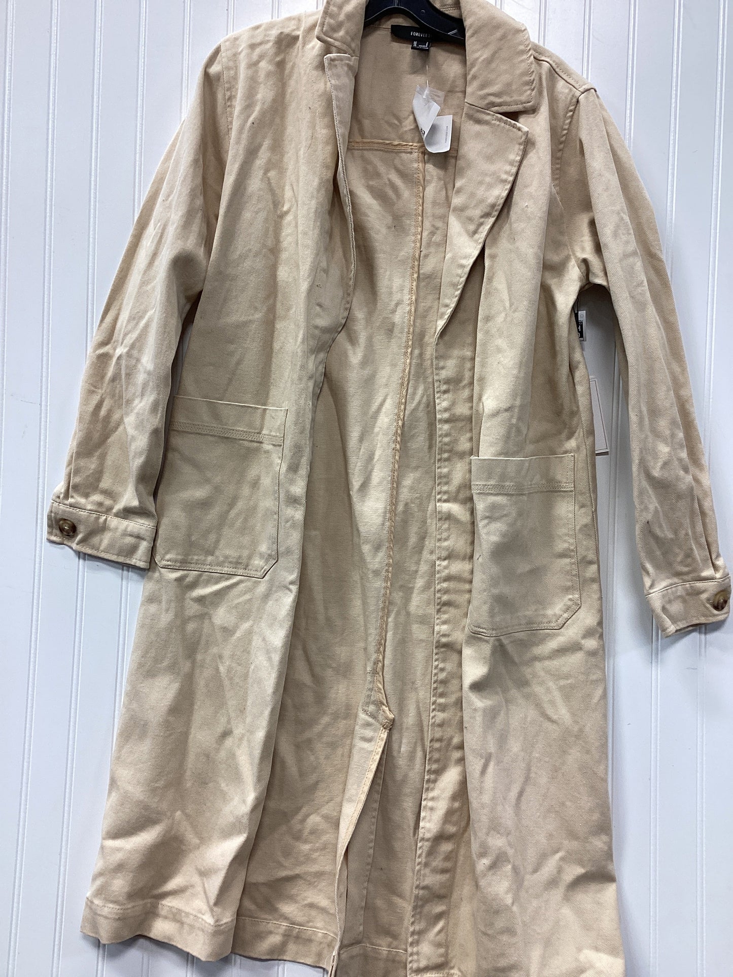 Jacket Other By Forever 21 In Tan, Size:S