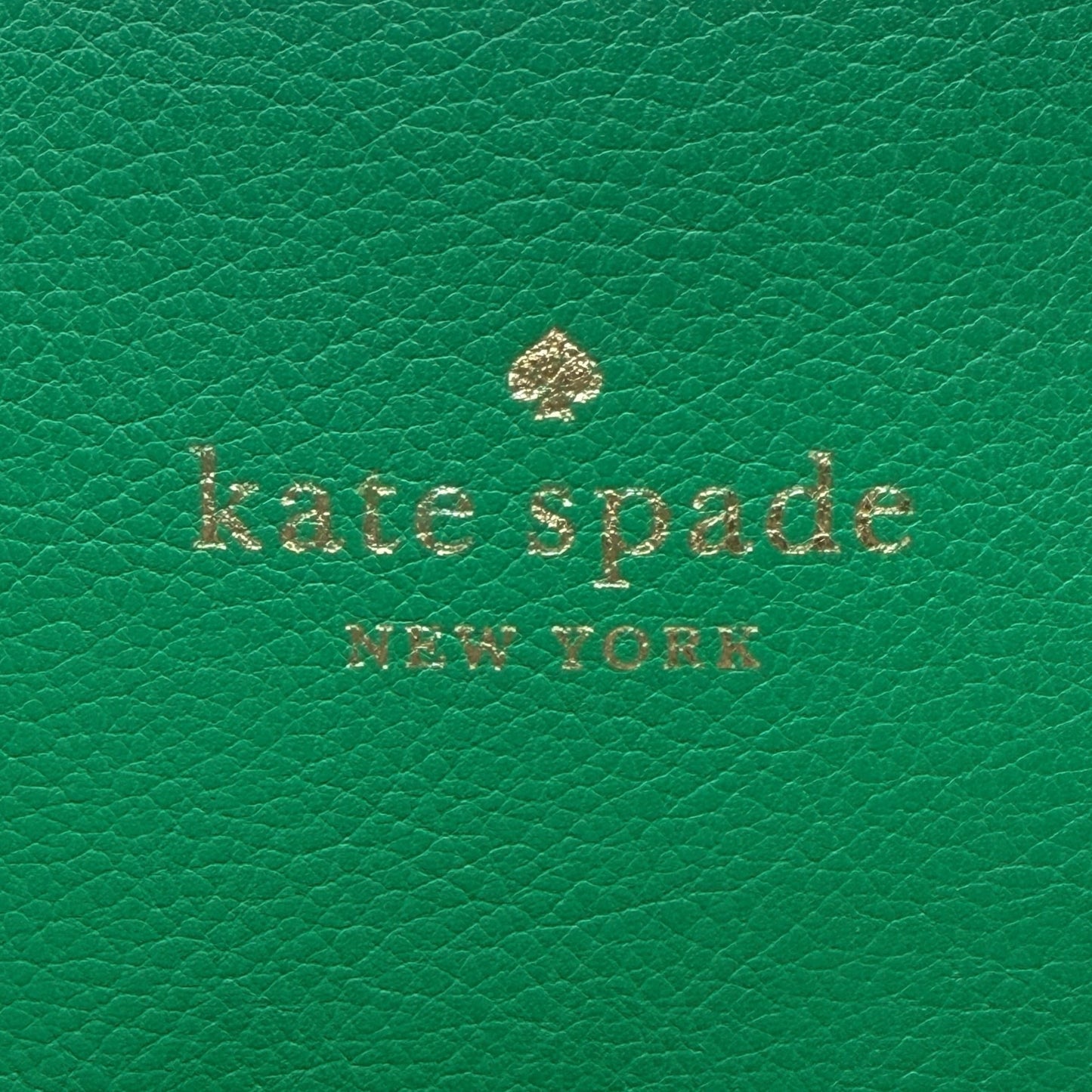 Ava Reversible Tote In Fig Leaf/Mint Refined Grain Leather Designer By Kate Spade, Size: Large