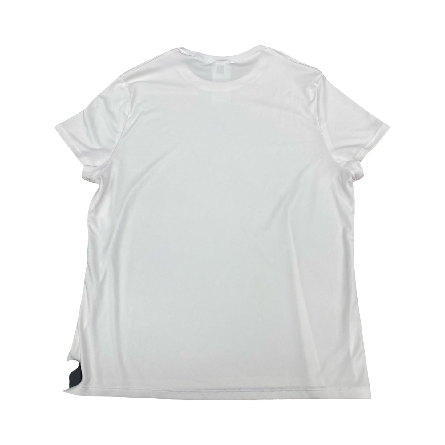 Athletic Top Ss By Reebok In White, Size:L