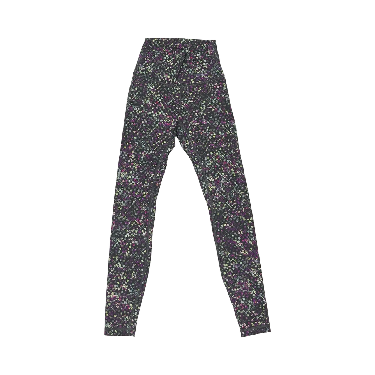 Athletic Leggings By Lululemon In Floral Print, Size:Xs