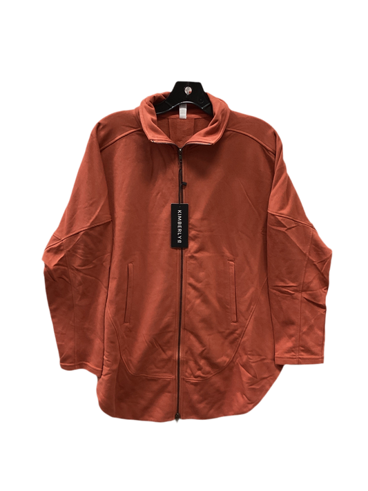 Athletic Jacket By Cmc In Orange, Size:S