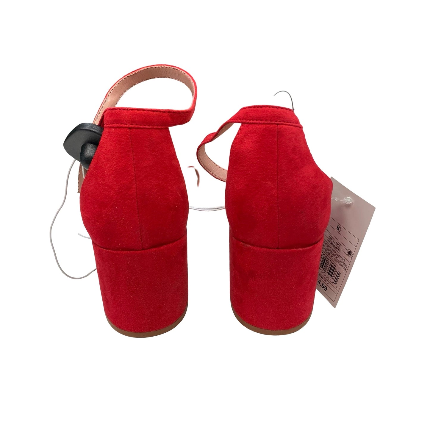 Shoes Heels Block By A New Day In Red, Size:8.5