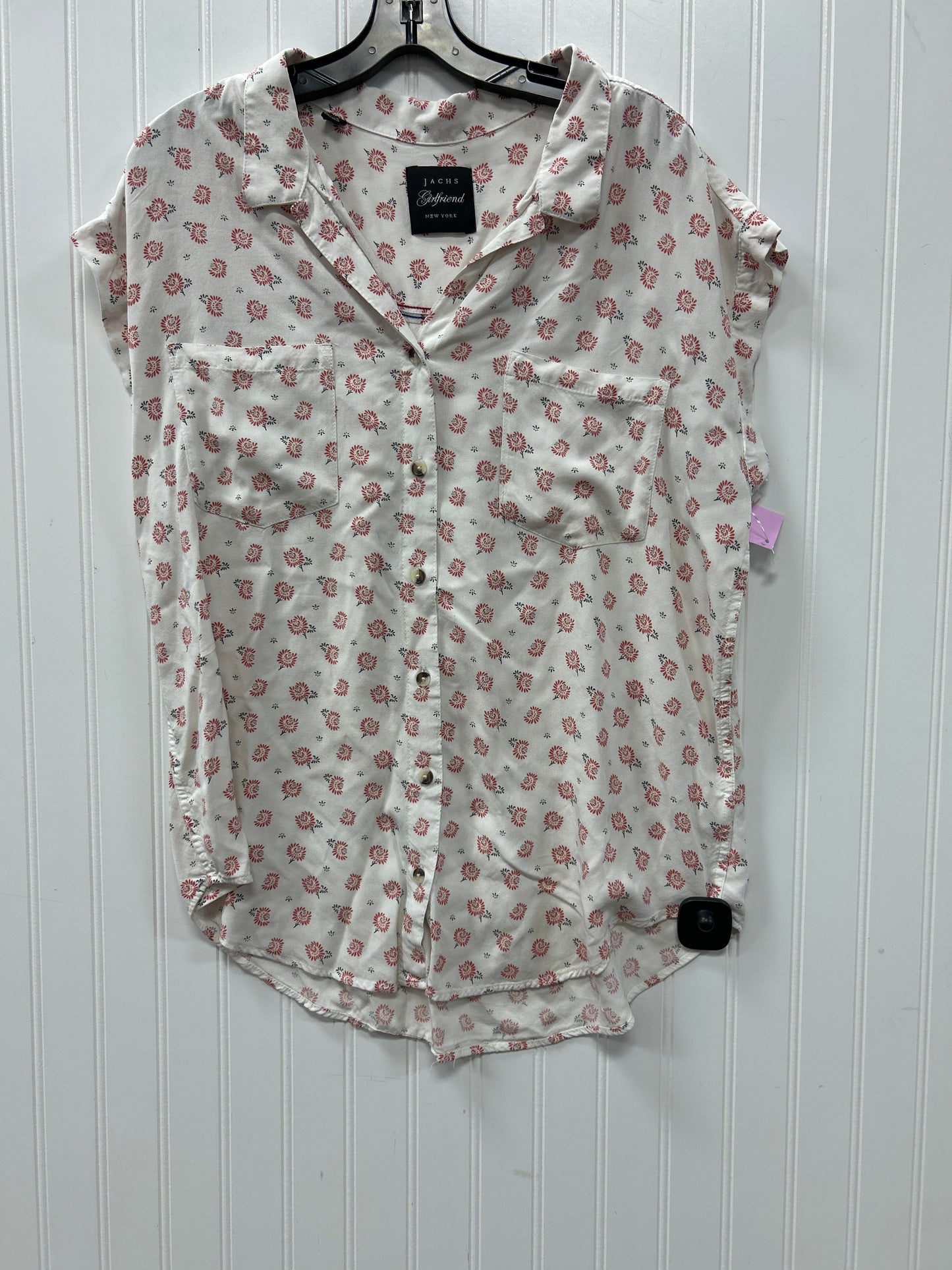 Top Ss By Jachs Girlfirend In Cream, Size:L