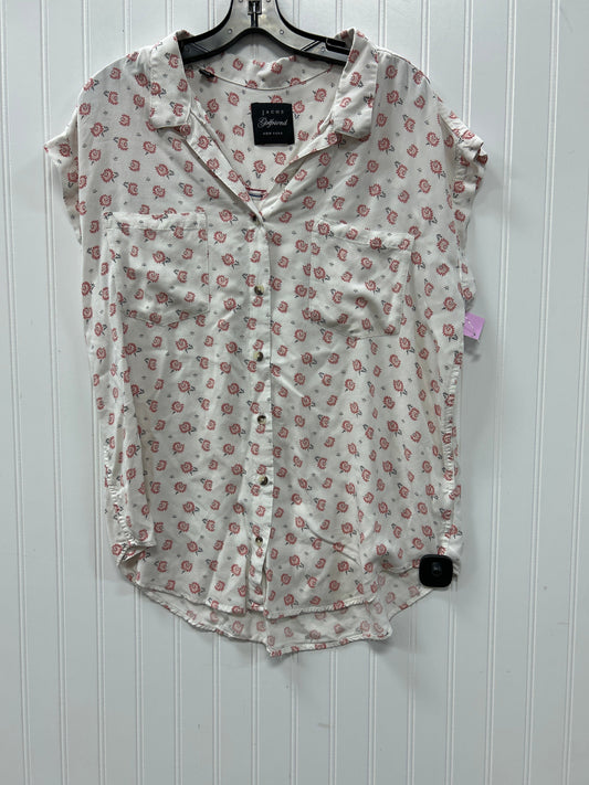 Top Ss By Jachs Girlfirend In Cream, Size:L