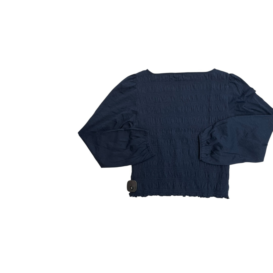 Top Ls By Madewell In Navy, Size:L