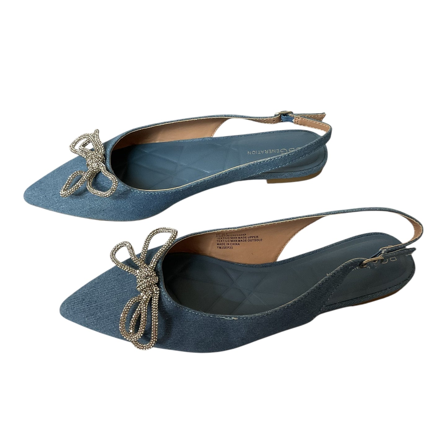 Shoes Flats By Bcbgeneration In Blue, Size:8