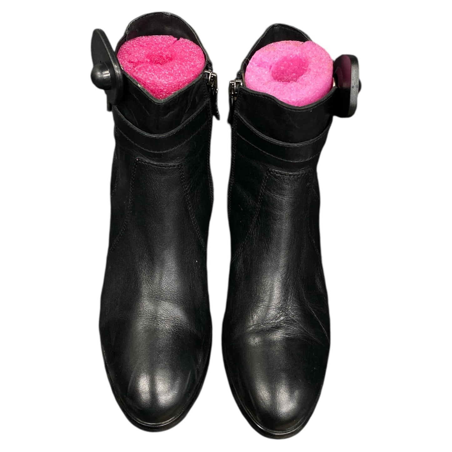 Boots Ankle Heels By AquaDiva In Black, Size:7.5