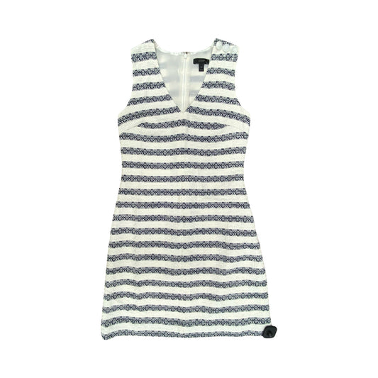 Dress Casual Short By J. Crew In Blue & White, Size:Xxs