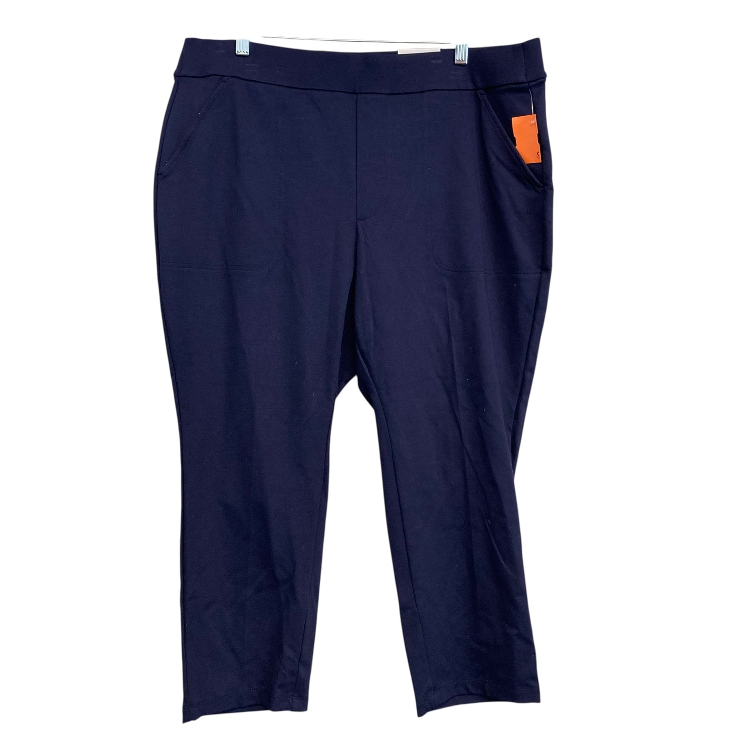 Pants Dress By Croft And Barrow In Navy, Size:18