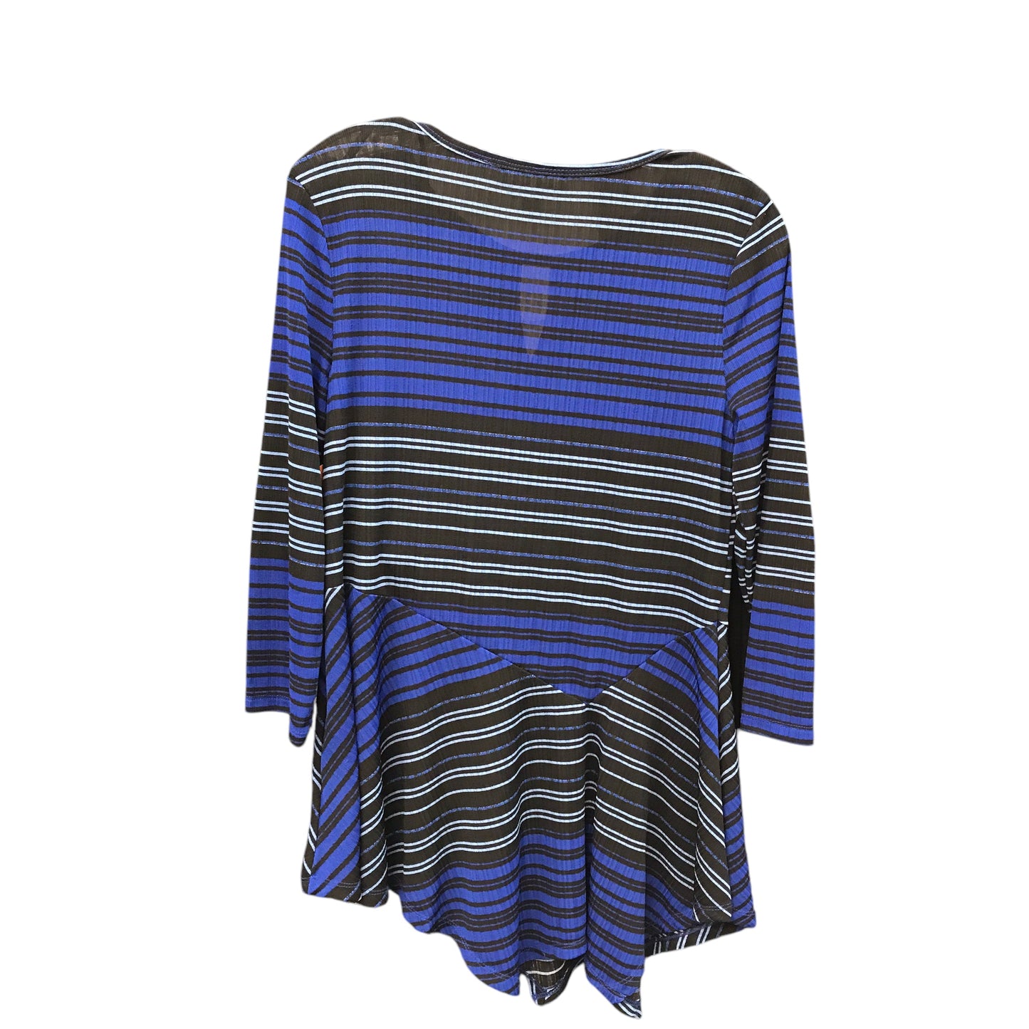 Top Ls By Dana Buchman In Striped Pattern, Size:S