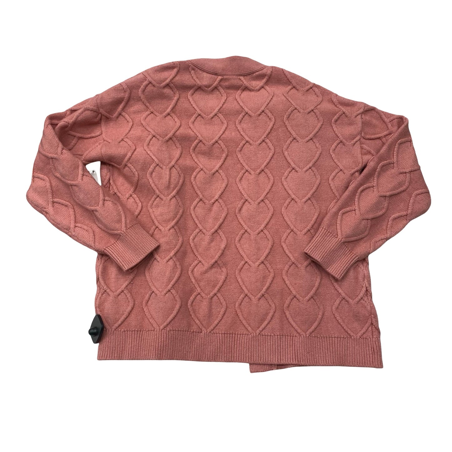 Sweater Cardigan By Coldwater Creek In Pink, Size:S