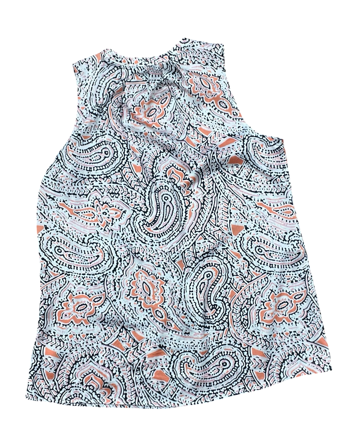 Top Sleeveless By Roz And Ali In White, Size:M