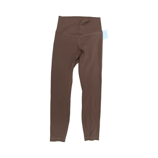 Athletic Leggings Capris By Lululemon In Brown, Size:6