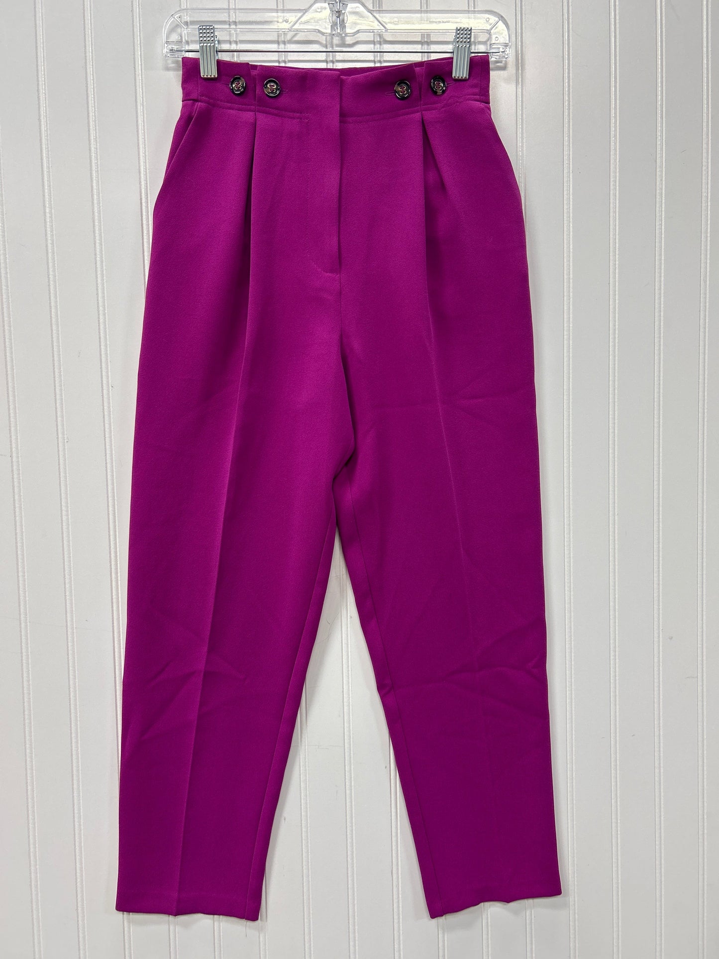 Pants Dress By Top Shop In Purple, Size:2